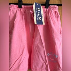 B.U.M Equipment Pink Women's Shorts NWT